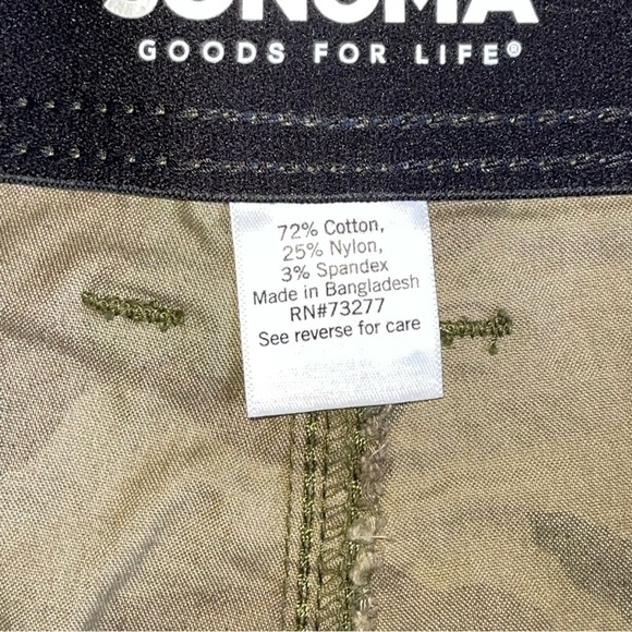 SONOMA Flexwear Men’s Size 40 Tech Cargo Shorts Camo print NWT - Picture 4 of 8